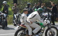 Glemseck 101 cafe racer 2014 motorcycle touring holiday -